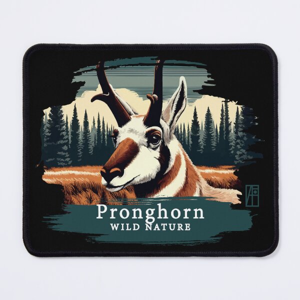 Item preview, Pronghorn - WILD NATURE - PRONGHORN -1 designed and sold by ArtProjectShop.