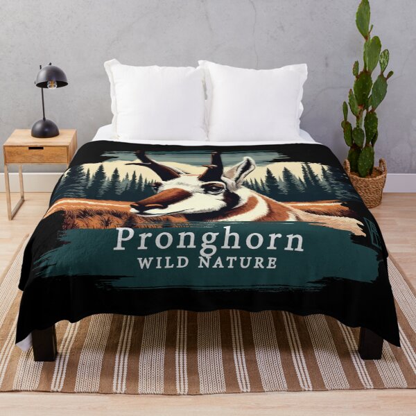 Item preview, Pronghorn - WILD NATURE - PRONGHORN -1 designed and sold by ArtProjectShop.