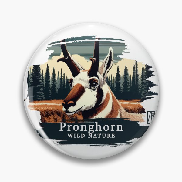 Item preview, Pronghorn - WILD NATURE - PRONGHORN -2 designed and sold by ArtProjectShop.