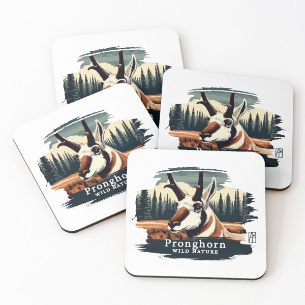 Item preview, Pronghorn - WILD NATURE - PRONGHORN -2 designed and sold by ArtProjectShop.