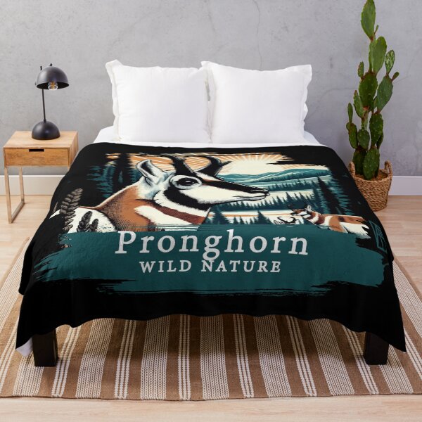 Item preview, Pronghorn - WILD NATURE - PRONGHORN -3 designed and sold by ArtProjectShop.