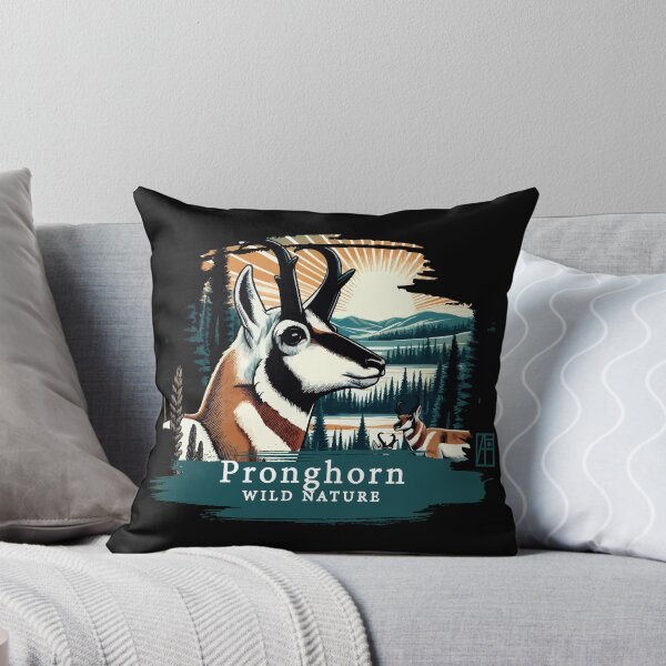 Item preview, Pronghorn - WILD NATURE - PRONGHORN -3 designed and sold by ArtProjectShop.