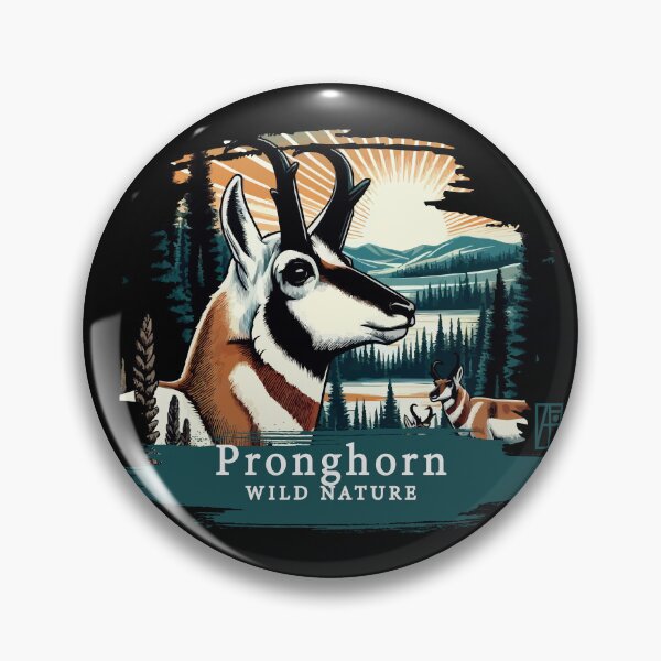 Item preview, Pronghorn - WILD NATURE - PRONGHORN -3 designed and sold by ArtProjectShop.