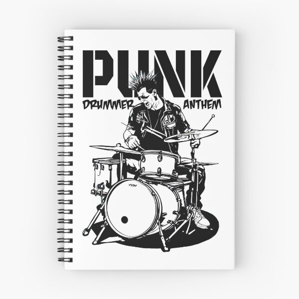 Item preview, Punk Drummer Anthem designed and sold by Concept-Hub.