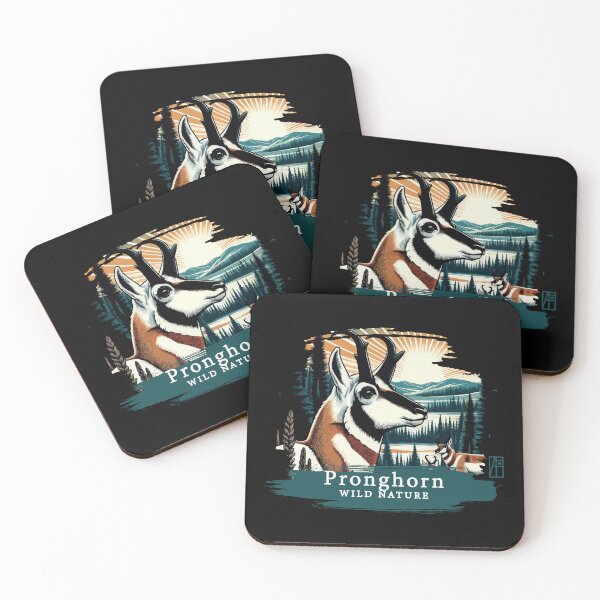 Item preview, Pronghorn - WILD NATURE - PRONGHORN -3 designed and sold by ArtProjectShop.