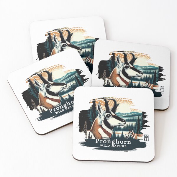 Item preview, Pronghorn - WILD NATURE - PRONGHORN -4 designed and sold by ArtProjectShop.