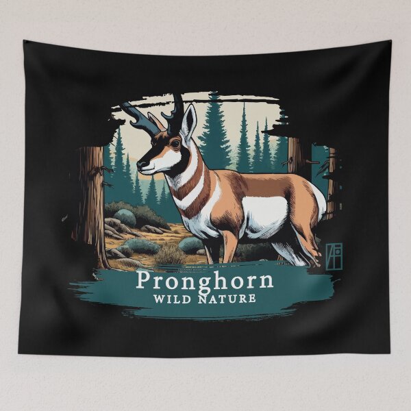 Item preview, Pronghorn - WILD NATURE - PRONGHORN -5 designed and sold by ArtProjectShop.