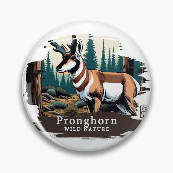 Item preview, Pronghorn - WILD NATURE - PRONGHORN -6 designed and sold by ArtProjectShop.