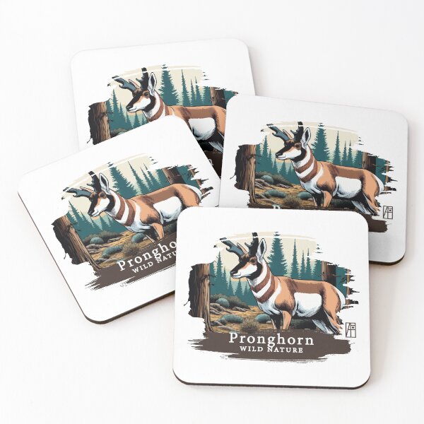 Item preview, Pronghorn - WILD NATURE - PRONGHORN -6 designed and sold by ArtProjectShop.