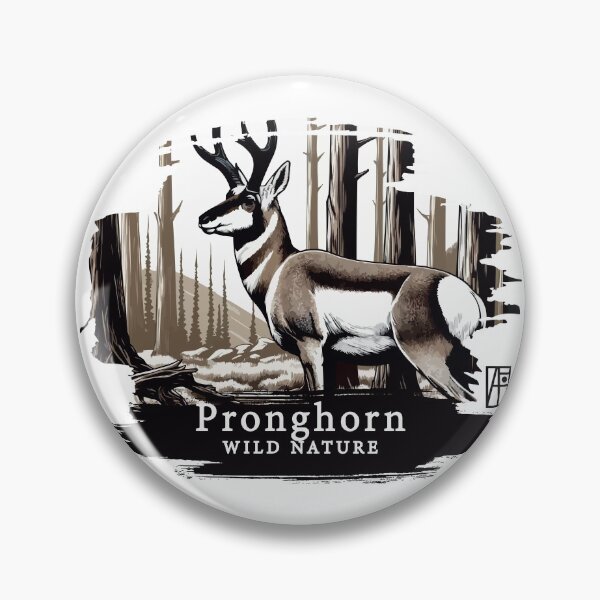 Item preview, Pronghorn - WILD NATURE - PRONGHORN -8 designed and sold by ArtProjectShop.