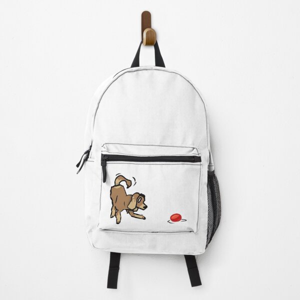 Item preview, #041 Playful Dog with Ball designed and sold by Jasmine Froley.