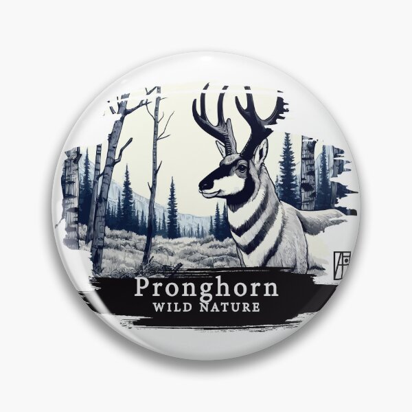 Item preview, Pronghorn - WILD NATURE - PRONGHORN -10 designed and sold by ArtProjectShop.