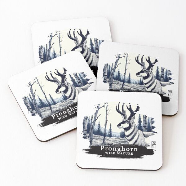 Item preview, Pronghorn - WILD NATURE - PRONGHORN -10 designed and sold by ArtProjectShop.
