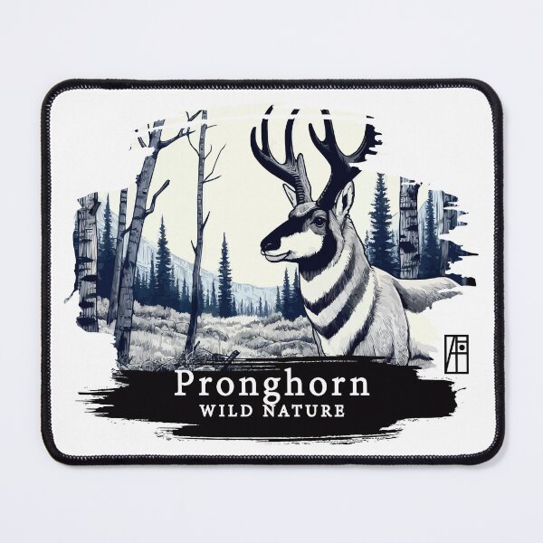 Item preview, Pronghorn - WILD NATURE - PRONGHORN -10 designed and sold by ArtProjectShop.