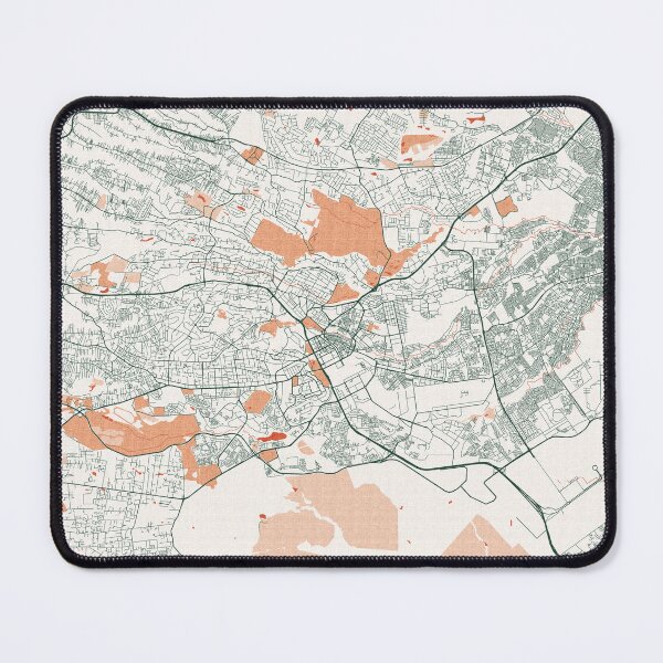 Item preview, Nairobi City Map of Kenya  - Bohemian designed and sold by deMAP.