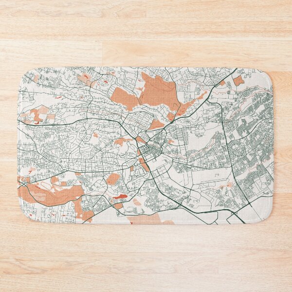 Item preview, Nairobi City Map of Kenya  - Bohemian designed and sold by deMAP.