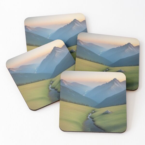 Item preview, Beautiful Mountain River Landscape designed and sold by Sidney Graf.