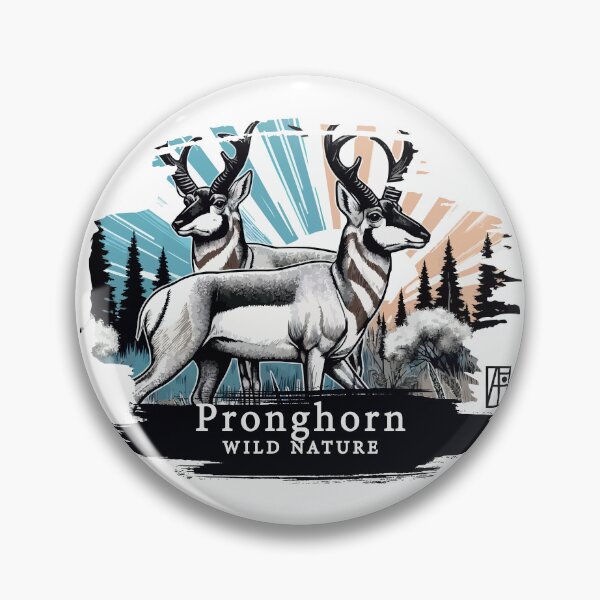 Item preview, Pronghorn - WILD NATURE - PRONGHORN -12 designed and sold by ArtProjectShop.