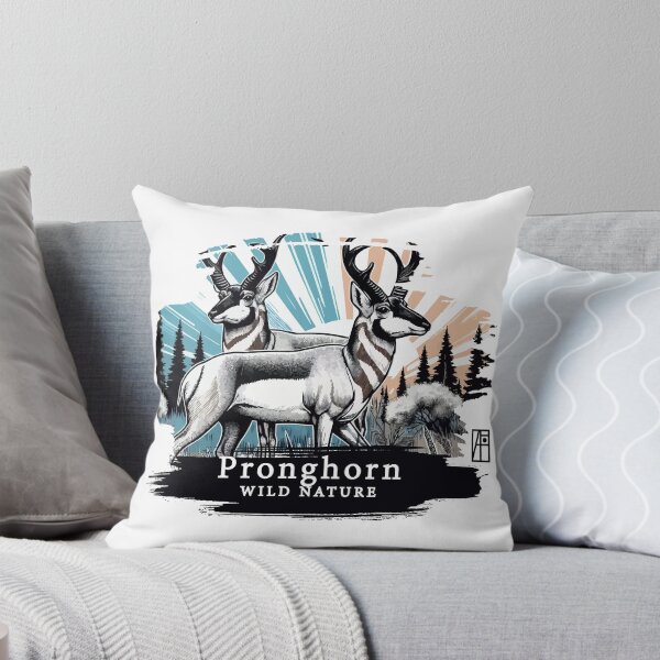 Item preview, Pronghorn - WILD NATURE - PRONGHORN -12 designed and sold by ArtProjectShop.
