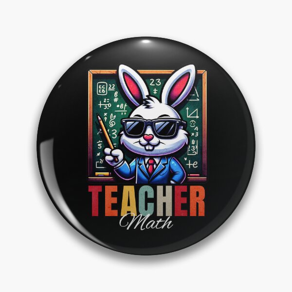 Item preview, Math Teacher designed and sold by RockBeeDesigns.