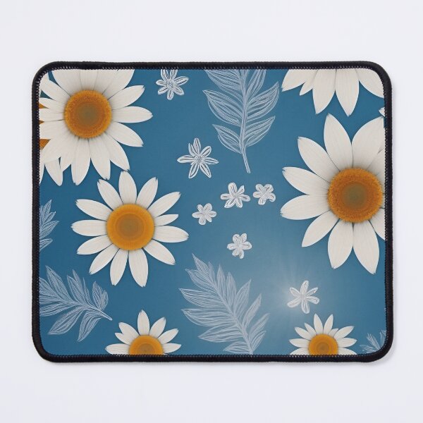 Item preview, RogerPattern - "Renewed Harmony: Blue and White Floral Delight" designed and sold by RogerPattern.