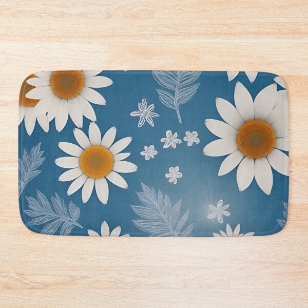 Item preview, RogerPattern - "Renewed Harmony: Blue and White Floral Delight" designed and sold by RogerPattern.