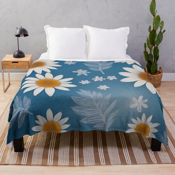 Item preview, RogerPattern - "Renewed Harmony: Blue and White Floral Delight" designed and sold by RogerPattern.