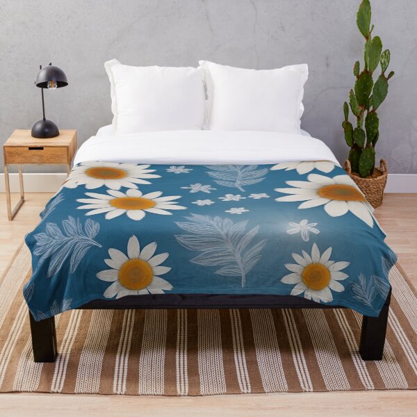 Item preview, RogerPattern - "Renewed Harmony: Blue and White Floral Delight" designed and sold by RogerPattern.
