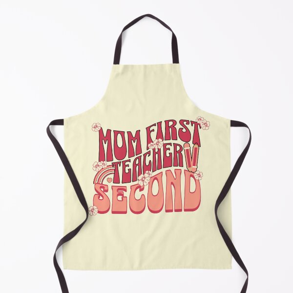 Item preview, Mom First, Teacher Second Teacher Mom designed and sold by DomTeesHaven.