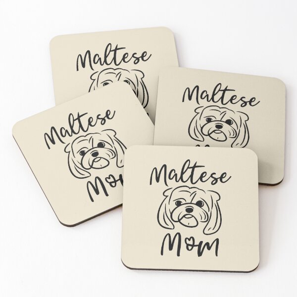 Item preview, Maltese Mom Line Art designed and sold by brizsic.