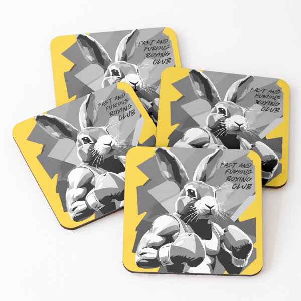 Item preview, Fast And Furious Boxing Rabbit Wpap  designed and sold by TrueArtsStore.