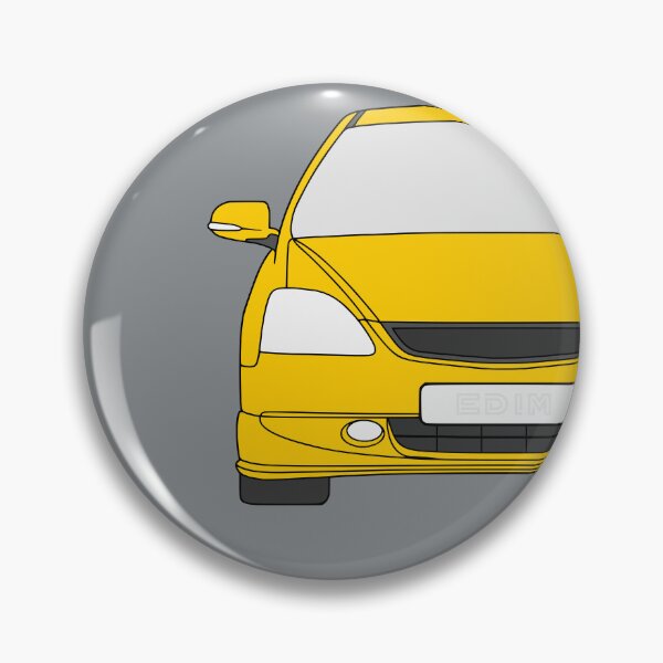 Item preview, Honda Civic 7th generation yellow designed and sold by EdimDesign.