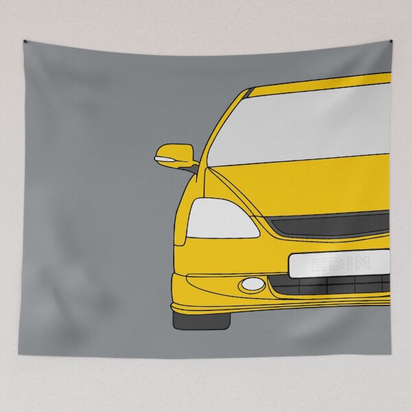 Item preview, Honda Civic 7th generation yellow designed and sold by EdimDesign.