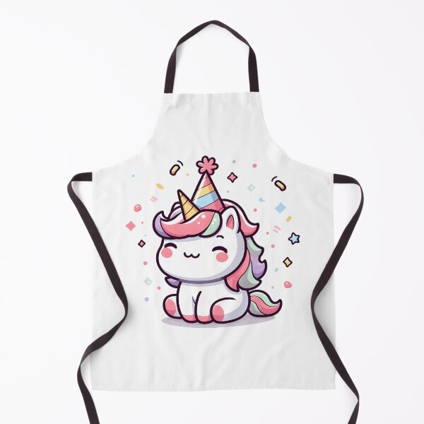 Item preview, Kawaii Adorable Unicorn: A Party Hat designed and sold by CanvasCutie.