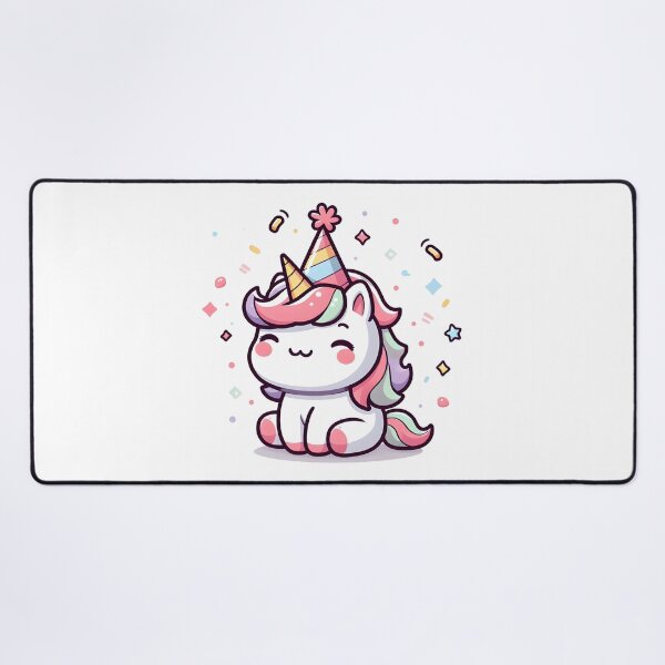 Item preview, Kawaii Adorable Unicorn: A Party Hat designed and sold by CanvasCutie.