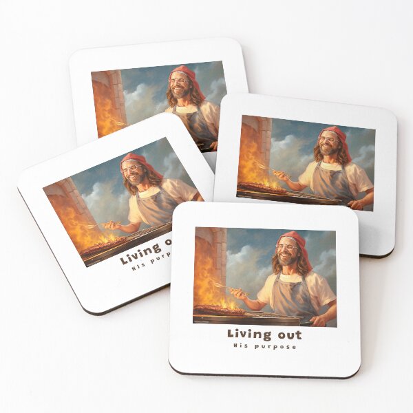 Item preview, Living out his purpose Pizza Jesus designed and sold by SoulfulT.