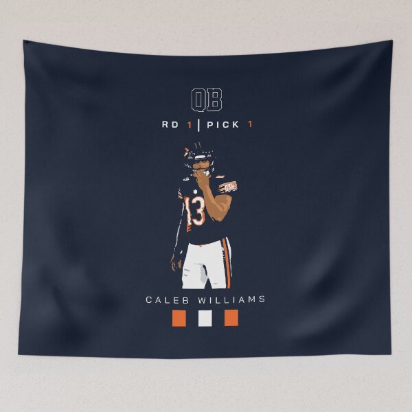 Item preview, Caleb Williams QB Bears #18 - Round 1 Pick 1 Graphic Art designed and sold by Bear Creative.