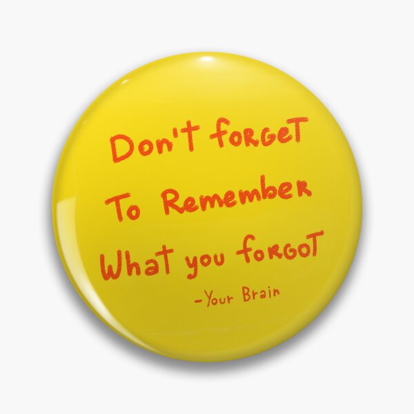 Item preview, Don't forget sticker designed and sold by Zu Store.