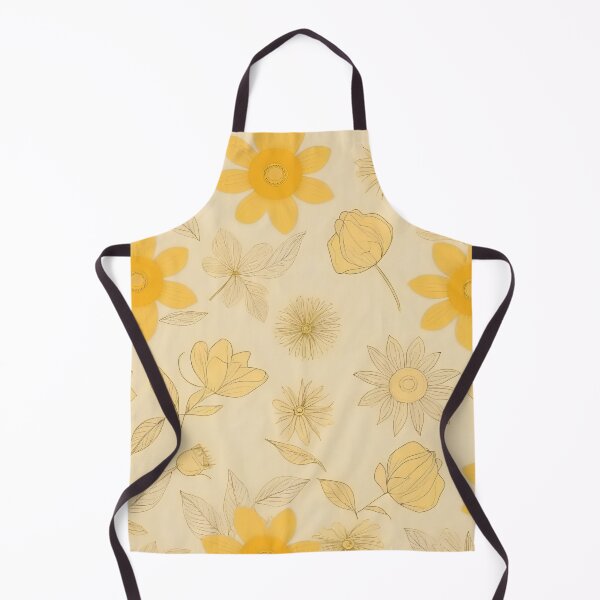 Item preview, RogerPattern - "Sunlit Serenity: Yellow Floral Harmony" designed and sold by RogerPattern.