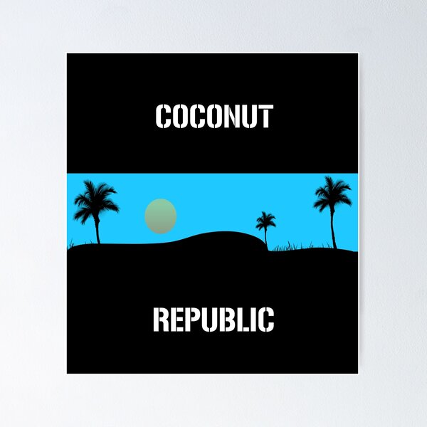 Item preview, Coconut Republic designed and sold by porfysoundtrack.