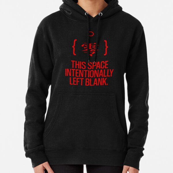 Item preview, This Space Intentionally Left Blank0 Clean Red designed and sold by RickGutko.