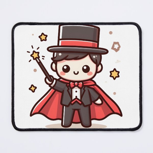Item preview, Kawaii Magician With Cape designed and sold by CanvasCutie.