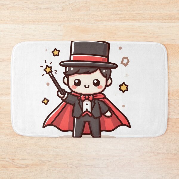 Item preview, Kawaii Magician With Cape designed and sold by CanvasCutie.