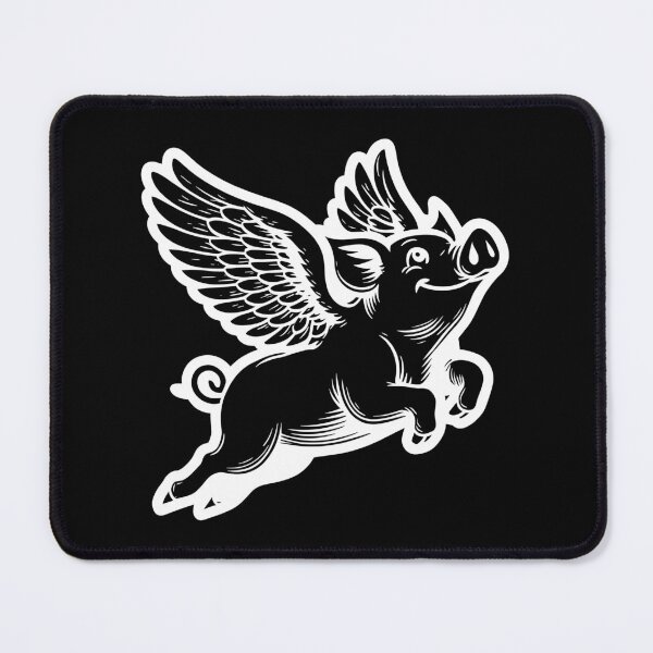 Item preview, Funny Flying Pig Oink designed and sold by TKsTees.