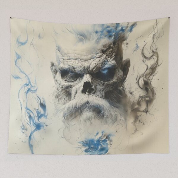 Item preview, Grim Gaze Tee,  Inner Fury, Between Light and Dark Gift designed and sold by Terry-Salsa.