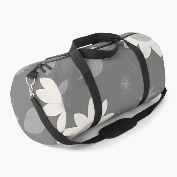 Item preview, RogerPattern - "Timeless Elegance: Shades of Gray Florals" designed and sold by RogerPattern.