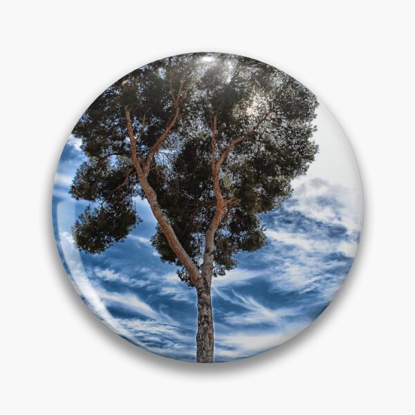 Item preview, Glass Ball, Fantasy Art, Lonely Tree designed and sold by IdoFriedmanArt.