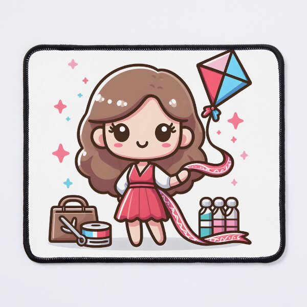 Item preview, Kawaii Fashion Designer With Ribbon designed and sold by CanvasCutie.