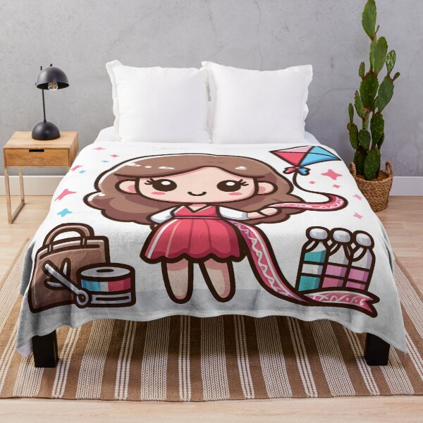 Item preview, Kawaii Fashion Designer With Ribbon designed and sold by CanvasCutie.