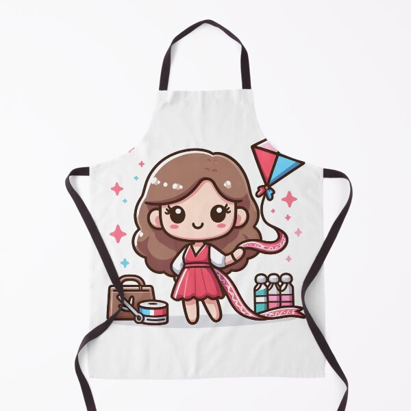 Item preview, Kawaii Fashion Designer With Ribbon designed and sold by CanvasCutie.